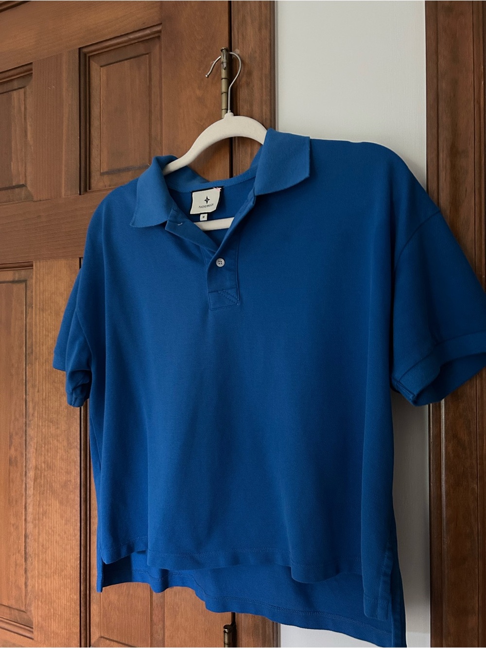 Tuckernuck Royal Blue Holmes Button-Down Polo Tee